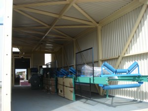 Galerie et convoyeur à courroie