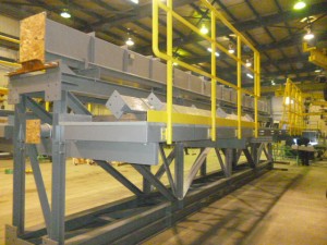 Convoyeur fluidiseur pour alumine / Hydralrails